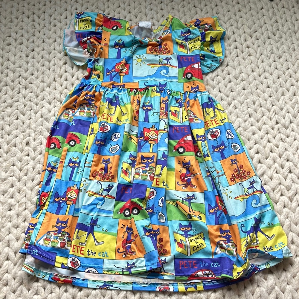 Pete the Cat dress 5/6